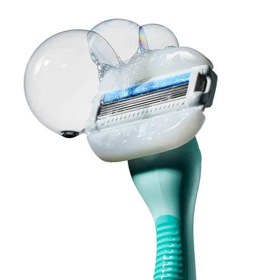 Flamingo by Harry's Moisture Plus Razor Set 9 Cartridges + 1 Handle