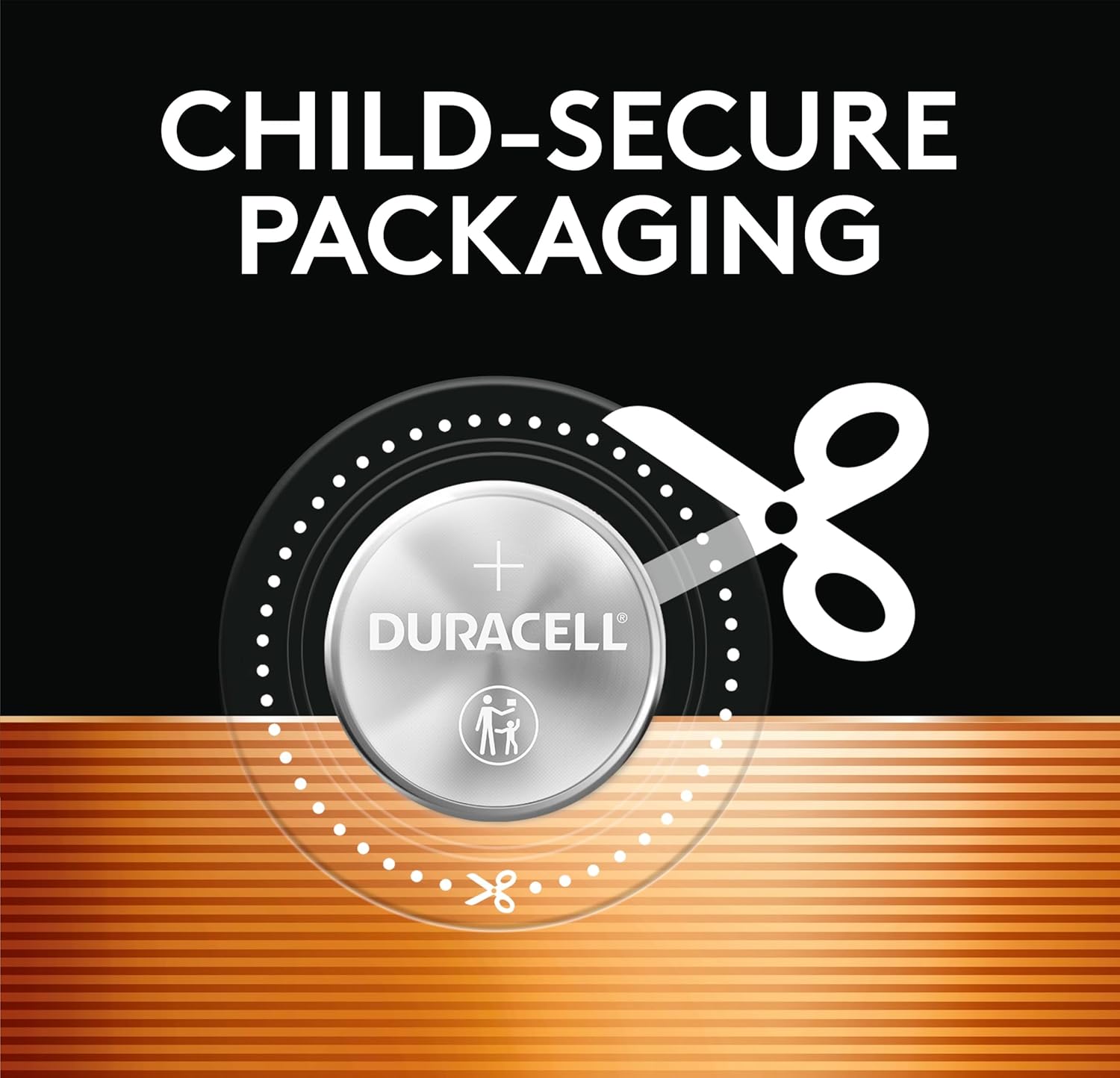 Duracell 2032 Lithium Battery, 8 Count (Pack of 1), Compatible with AirTag, Child Safety Features, Key Fob, CR2032 3V Cell