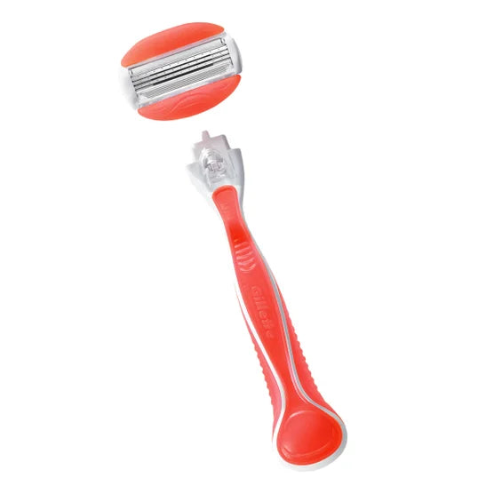 Gillette Venus Comfort Glide Sunny Citrus, 1 Razor + 12 Cartridges Gel