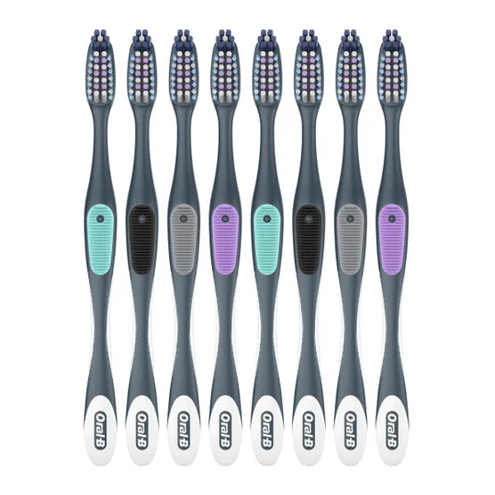 Oral-B CrossAction Advanced Soft Bristle Toothbrush, 8-pack