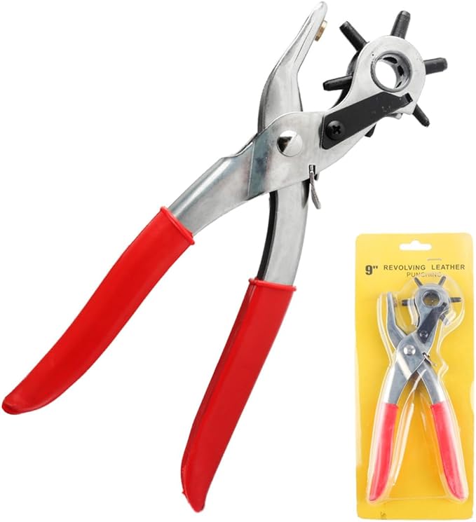 Belt Hole Puncher For leather,Fabric Hole Punch Tool For Watch Bands, Straps, Collars, Saddles, Shoes, Fabric, DIY Home